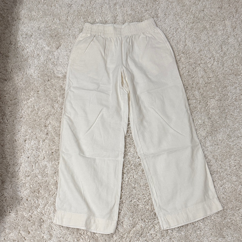 Old navy women’s white linen Pants